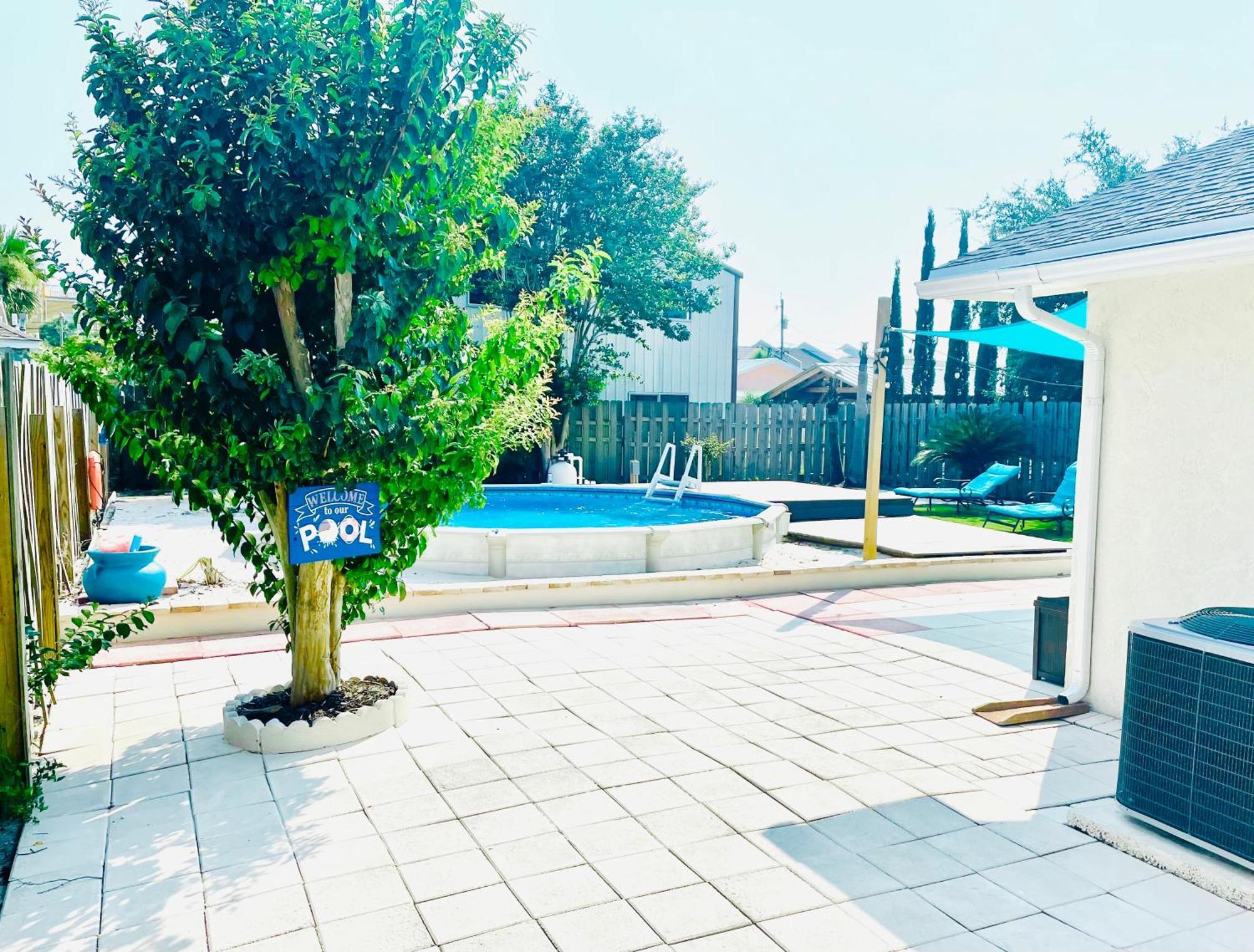 Sea Salt Vacation Home, Private Pool - Walk To Beach Panama Stadt Exterior foto
