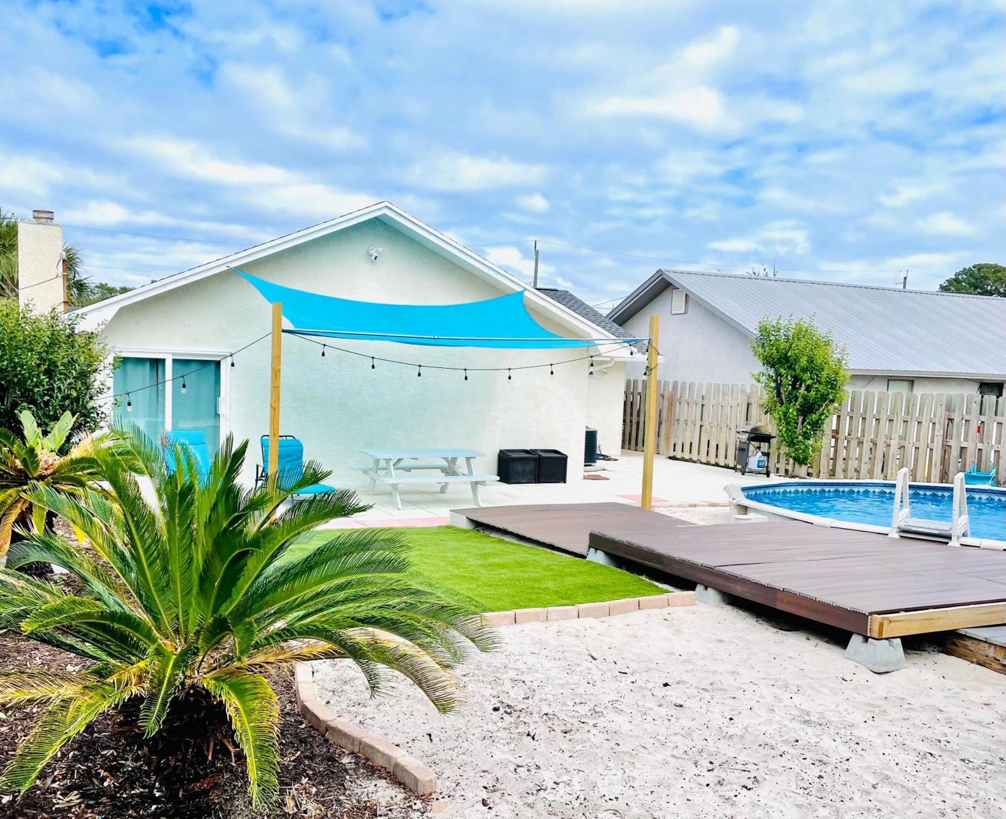 Sea Salt Vacation Home, Private Pool - Walk To Beach Panama Stadt Exterior foto